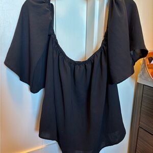 Chic Black Women's Blouse